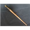 Image 2 : Small Wooden Carved Club, Antique Paintbrush & Cannibal Fork 14"L