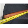 Image 8 : Wooden O'o Stick w/ Inscription 'The Honolulu Advertiser Groundbreaking Ceremony 2002' 68"L