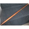 Image 1 : Wooden O'o Stick w/ Inscription 'The Honolulu Advertiser Groundbreaking Ceremony 2002' 68"L
