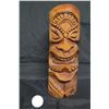 Image 1 : Wooden Carved Tiki 14"H