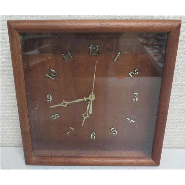 Wooden Wall Clock from "Damaged Branches" by Donald Boyce 10"x11"H