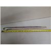 Image 8 : Qty 2 Collectible Opium Pipes: Metal & Bamboo 24" - 26"L