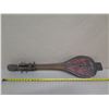 Image 16 : Antique Carved Lute? Musical Instrument 34"L (from Lodge at Koele Music Room)