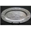 Image 1 : Oval Arthur Court 1989 Metal Bear Motif Platter 24"L