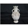 Image 2 : White Vase w/ Raised Grape Design 8"H