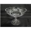 Image 2 : Waterford Round Crystal Stemmed Bowl 8" Dia, 6"H