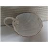 Image 8 : Qty 6 Teacups: 4 Tree Design w/ Maker's Mark & 2 White Floral w/ Gold Trim