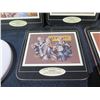 Image 8 : Qty 6 Vintage John Hinde Coasters, Round Turtle & 2 Horse Coaster, & 2 Round White Frost