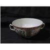 Image 2 : Chinese Famille Rose Bowl w/ 2 Handles 6" Dia, 3"H