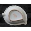 Image 8 : Chinese Famille Rose Leaf-Shaped Plate, Made in China 7"L x 1"H