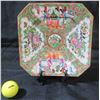 Image 1 : Chinese Famille Rose Square Plate, Made in China 719/25, 8"x8"