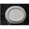 Image 8 : Chinese Famille Rose Platter Pierced Platter, Made in China 719/35, 11"x9"