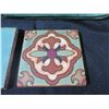 Image 8 : Multiple Architectural Accent Tiles  (Green 12", Misc  4 to 7" Square), Some Damage