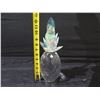 Image 8 : Faceted Glass Pineapple w/ Prismatic Crown 13"H