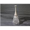 Image 8 : Qty 4 Glass Bells w/ Etched Designs 6.5-9"H
