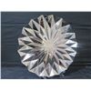 Image 2 : Large Georg Jensen Denmark Decorative Polished Metal Plate 21"Dia