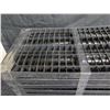 Image 2 : Black Plastic 6-Tier Shelf w/ Slotted Racks