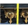 Image 10 : Qty 4 Wooden Wall-Mount Accents