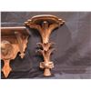 Image 9 : Qty 4 Wooden Wall-Mount Accents