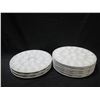 Image 2 : Qty Approx. 10 Round Porcelain Egg Platter 13" Dia