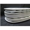 Image 2 : Qty Approx. 9 Oval Porcelain Egg Platters (Each Holds 20 Eggs)