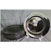 Image 1 : Qty Approx 11 Decorative Lacquer-Finish Plates 13" Dia (not for food use)