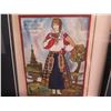 Image 2 : Framed Female in Ethnic Costume 16"x20"