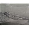 Image 2 : Framed 'Elin' Nude Sketch, Signed by Artist Ander Zorn, Printed in Paris 1923 16"x13"