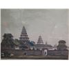 Image 2 : Framed Art, Fortified City, Signed By A. Sanguirico, G. Zancon Inc 14"x10"