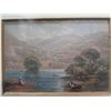 Image 2 : Small Framed Art, Tranquil Waterscape 9"x8"