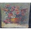 Image 1 : Flowers in Vase Art Work Unframed 9"x8"
