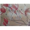 Image 2 : Framed Art, Flowers on Branches, Signed by Artist w/ Maker's Mark 20"x17"
