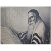 Image 2 : Framed Black & White Print, Bearded Male 15"x18"