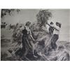 Image 2 : Black & White Print 'En Picardie' by Julien Dupre, Unframed Paper Board 26"x19"