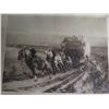 Image 2 : Black & White Print on Paper, Stagecoach, Unframed 22"x15"