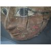 Image 3 : Authentic Egyptian Mummy Mask, 5th to 3rd Century BC, w/ Cert. of Authenticity 21" x 21" x 6"D