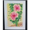 Image 1 : Hibiscus on Watercolor Paper, Signed by Artist #24/250, Unframed 11"x15"