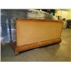 Image 25 : Sideboard Cabinet, Yaka Wood from Africa 80"x21"x42"H (some damage) by Axiom Design 4/95 By T. Doyle