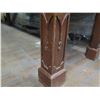 Image 8 : Carved Wooden Console Table 79"x20"x32"H
