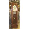 Image 1 : Grandfather Clock w/ Glass Door 12"x20"x77"H, Functionality Unknown