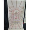 Image 2 : Qty 2 Asian Paper Scrolls: Seated Buddha & Oriental Calligraphy