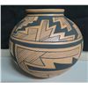 Image 1 : Pottery w/ Ethnic Pattern, Signed by Artist Ka'ween Tesuque, N.M. 6" Dia, 7"H