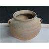 Image 2 : Grooved Pottery w/ Handles 6" Dia, 6"H