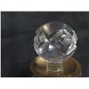Image 2 : Glass 'Vodka' Decanter w/ Stopper & Gold-Tone Accents   8.5"H