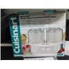 Image 2 : Cuisinart Frozen Yogurt-Ice Cream & Sorbet Maker Dual Bowl, Unused