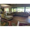 Image 8 : Modular 8-Piece Sectional Sofa, Light Yellow, Large-Scale