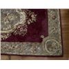 Image 8 : Magenta Wool Area Rug, 100% Wool, Hand Tufted, No Holes, Approx. 5x7 (may need a little shampooing)