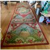 Image 2 : Long Pineapple Motif Wool Rug From Lodget at Koele (Lanai), No Holes (may need a little shampooing)