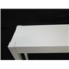 Image 2 : White Wooden Console Table 43" x 10" x 33"H