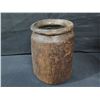 Image 8 : Qty 2 Carved Wooden Pots by Chai Studio, Approx. 10" & 13" H